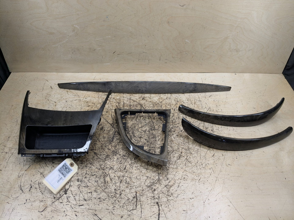 2008-2013 BMW 135i E88 Center Console Trim SET 9121704