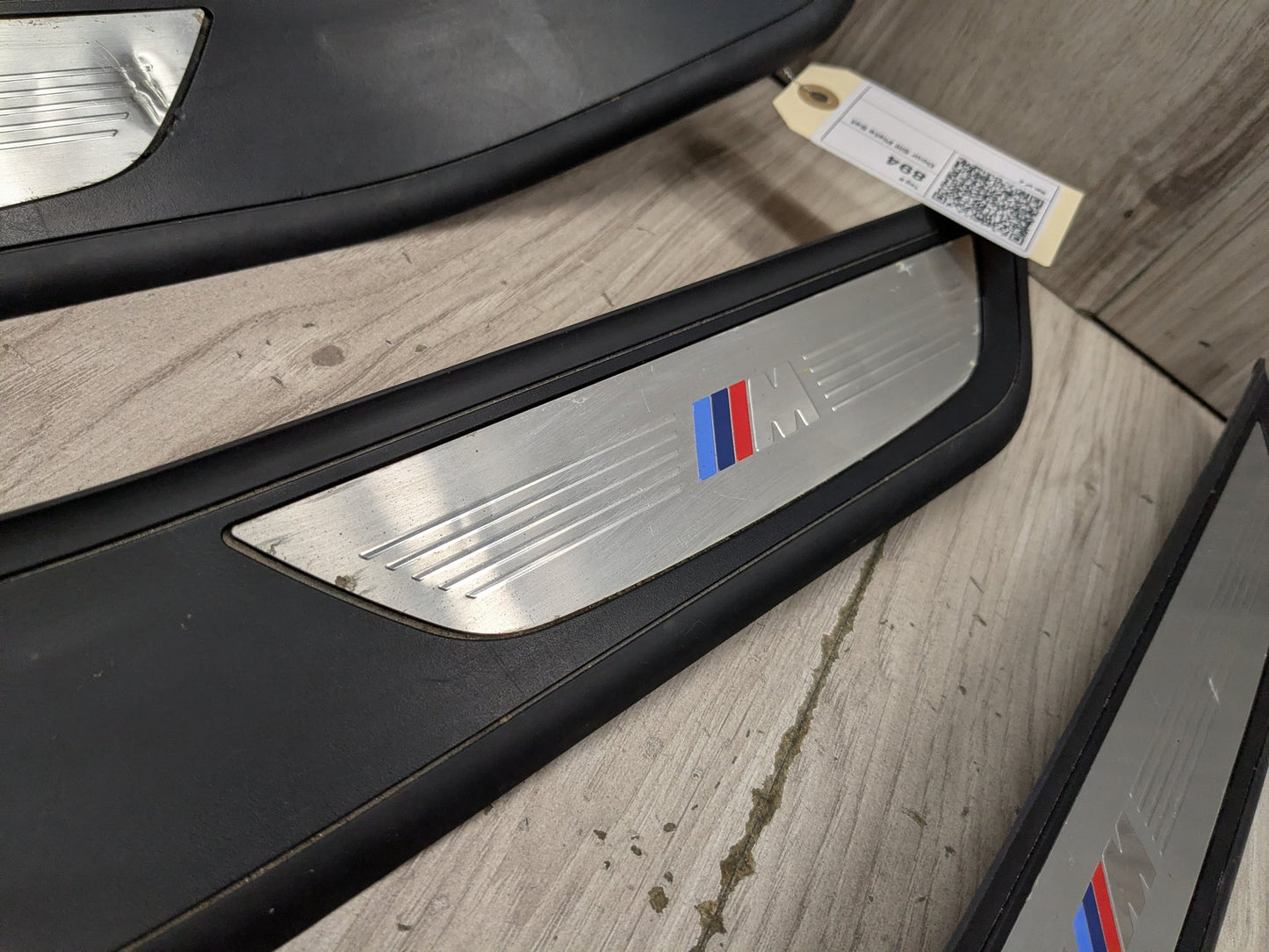 OEM BMW F01 M SPORT Front Rear Left Right Door Sill Cover Trim SET