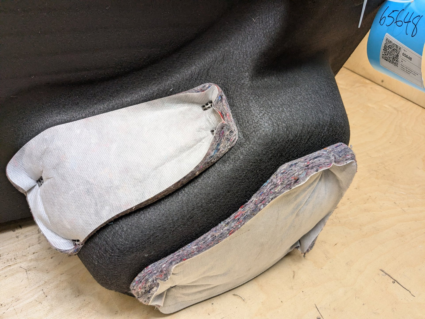 19-26 BMW M340i G20 Rear Left Driver Trunk Cargo Quarter Trim Cover Panel OEM