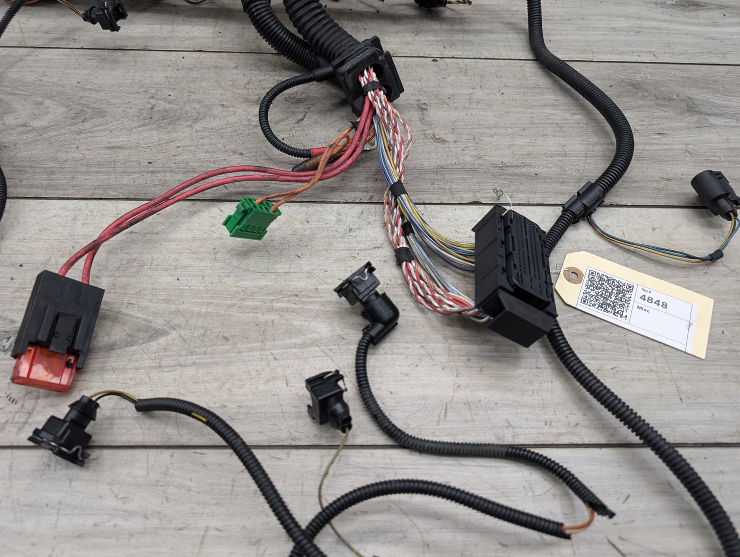 2007 - 2013 BMW 335i E93 Engine Motor Wiring Wire Harness 7543924 N54B30O0