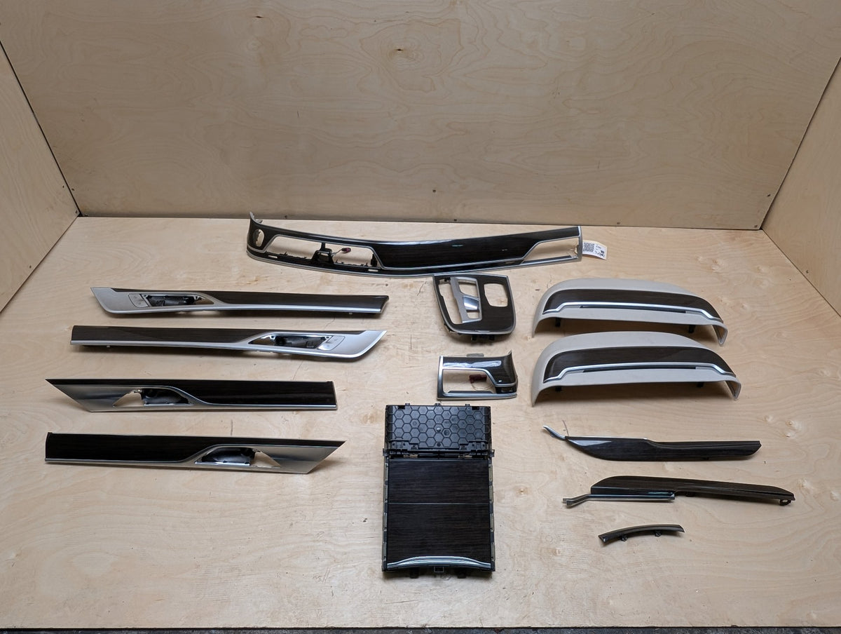 2016-2022 BMW 750Li G12 Front Rear Left Right Interior Trim SET OEM