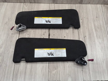 2016-2022 BMW 750i G12 Front Left Right Sun Visor SET 7404382 OEM