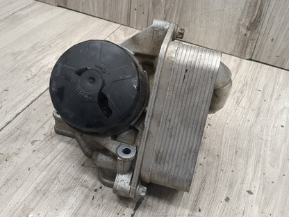 10-17 OEM BMW F01 F07 F10 F12 F25 X3 X4 N55 Engine Oil Filter Housing COOLER