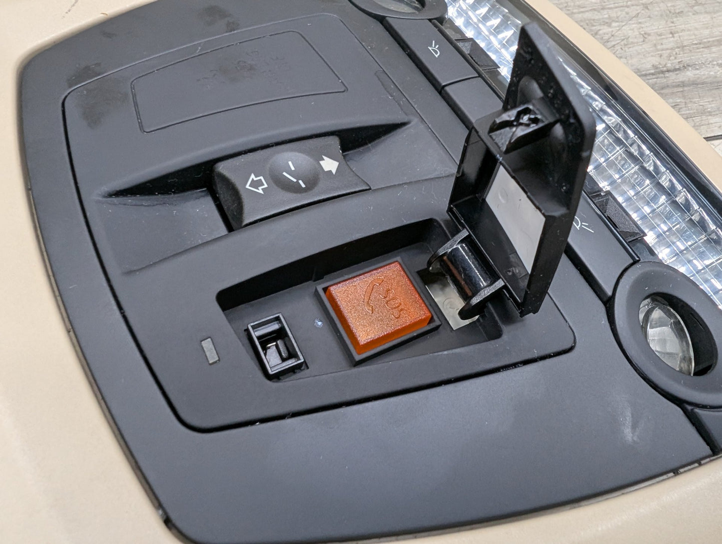 2011-2016 BMW 535i F10 Headliner Overhead Dome Light Switch Module 9276232