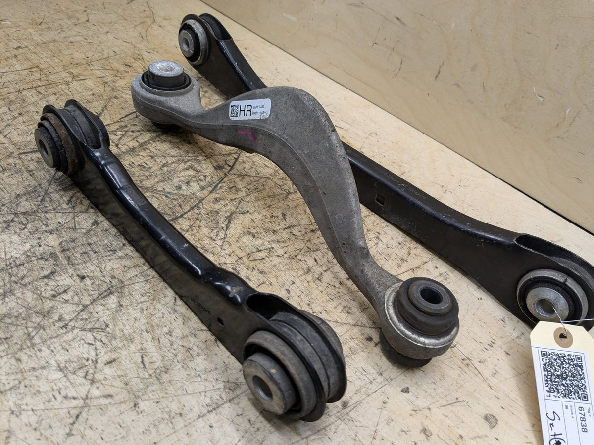 16-23 OEM BMW G11 G12 G16 G30 Rear Right Passenger Upper Lower Control Arm SET