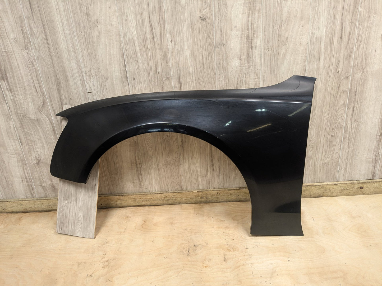 08-17 OEM AUDI A5 S5 Front Left Driver Side Fender Panel Black A2/Y9B