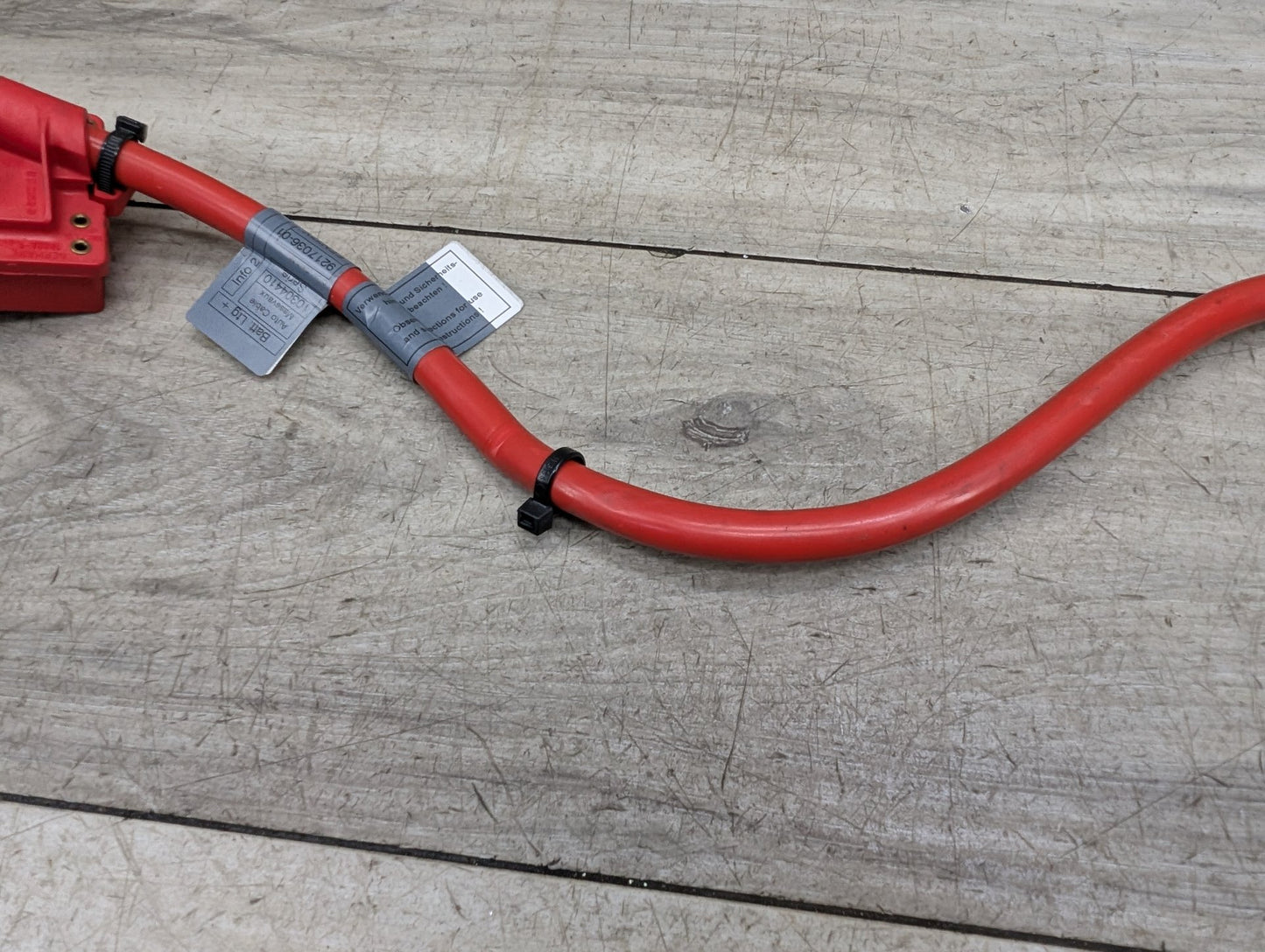 OEM BMW F02 F06 F10 F12 F13 M5 M6 Battery Plus Pole Terminal Positive Red Cable