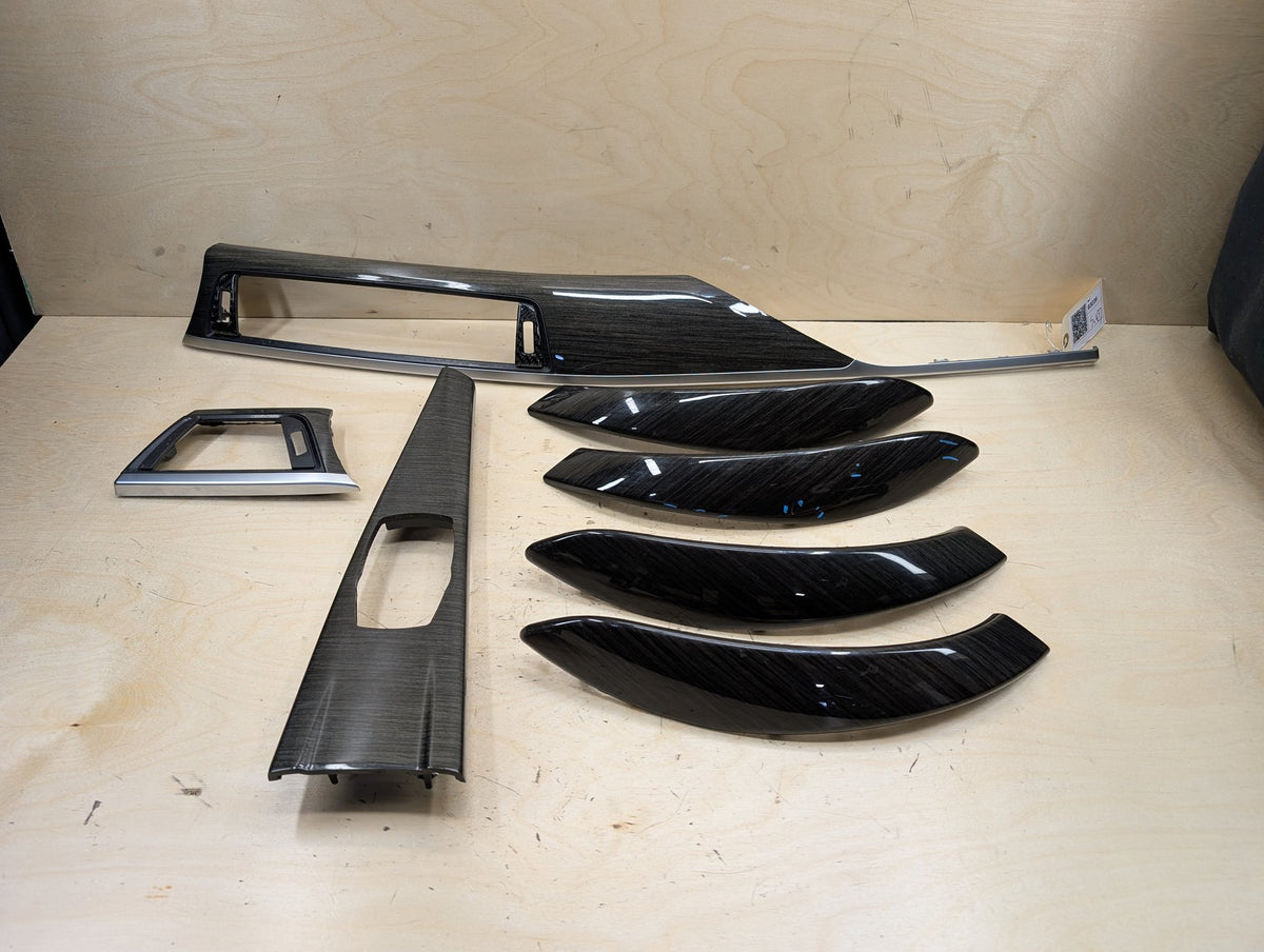 2012-2018 BMW 328i F30 Front Rear Left Right Dash Interior Trims SET 9232083