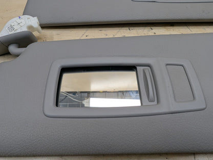 2012-2018 BMW 320i F30 Front Left Right Sun Visor SET 7322291 OEM