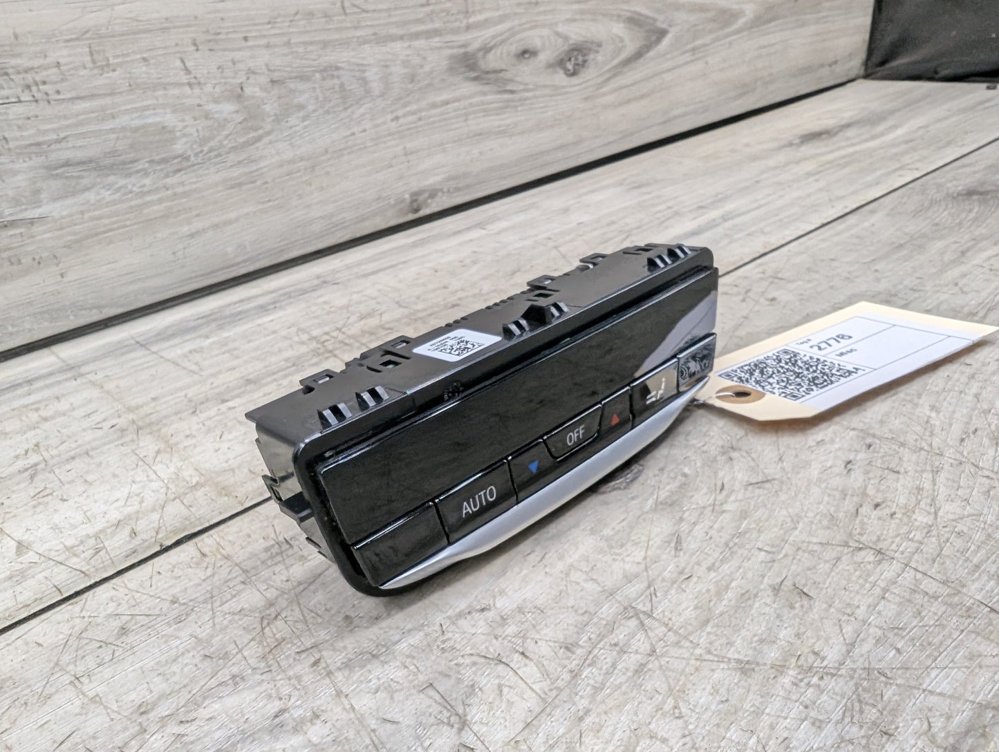 OEM BMW G01 G02 F97 F98 X3 X4 AC Rear Heater Climate Control Switch Panel