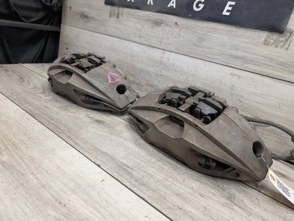 16-22 OEM BMW G11 G12 745eX 750i 750iX Front Left Driver Side Brake Caliper Gray
