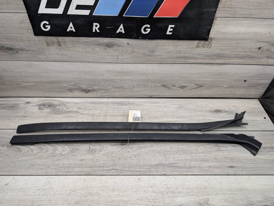 2018 - 2024 BMW X3 G01 Front Left Right Side Windshield Drip Trim Molding SET 7399031 B58B30O1