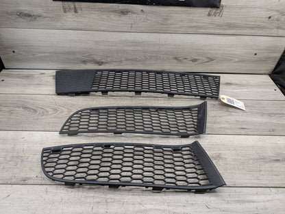 09-15 OEM BMW F01 F02 M SPORT Front Bumper Cover Left Right Center Lower Grilles SET