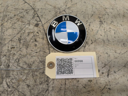 OEM BMW E82 E92 F02 F10 F22 F30 F44 F82 Rear Trunk Lid Round Emblem Logo 82MM