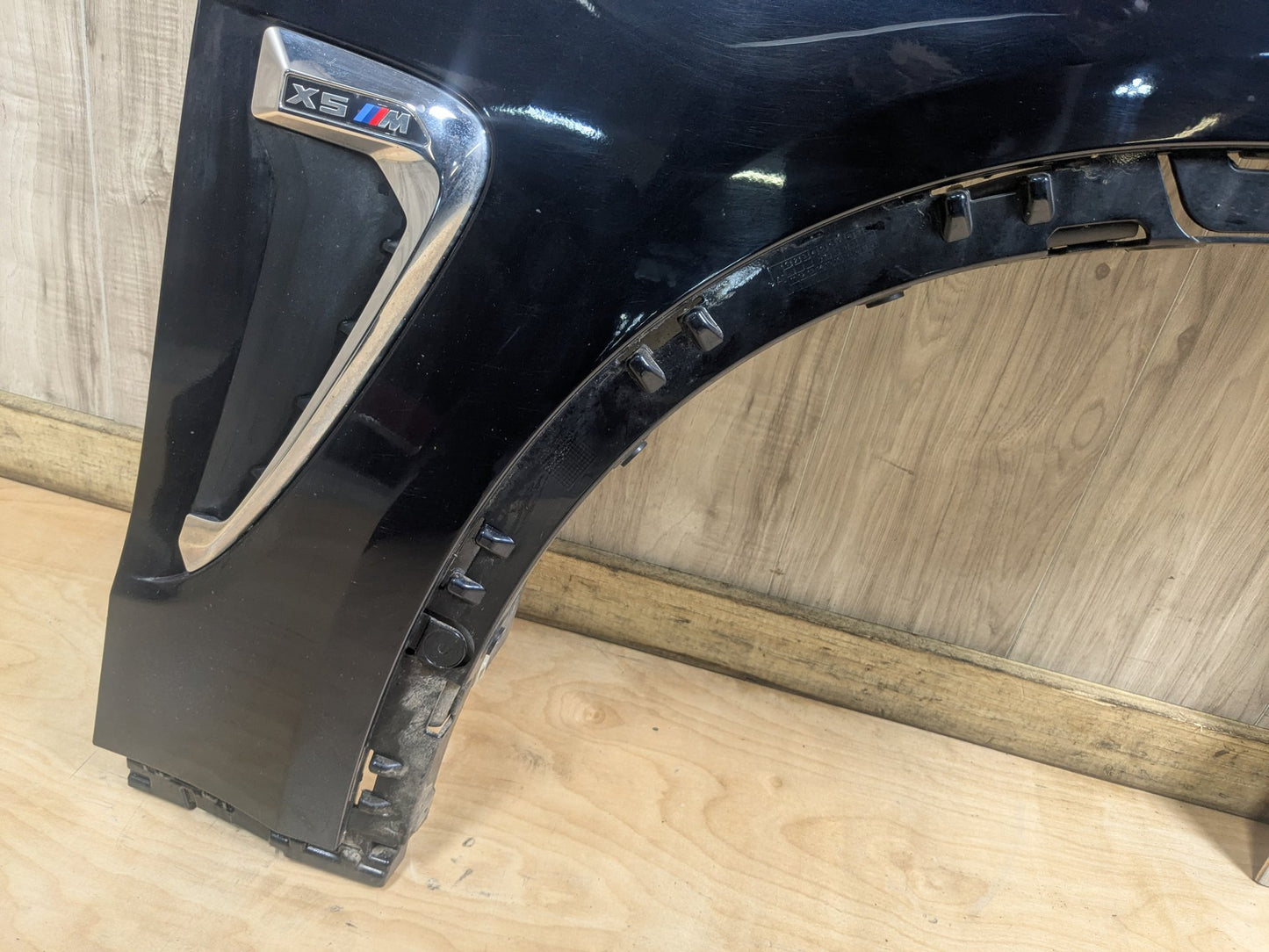 2015-2018 BMW X5 F85 Front Right Passenger Fender Panel Black 416