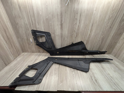 2011 - 2016 BMW 535i F10 Left Right Engine Bay Cover Panel Seal Trim SET 7019803 N55B30A
