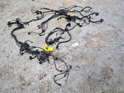 2017-2023 BMW G30 530i B46B20O0 Engine Motor Transmission Wiring Wire Harness SET 8642929