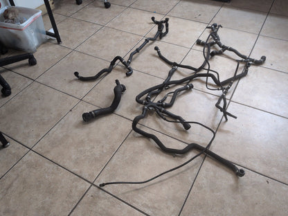 2011-2016 BMW M5 F10 Engine Radiator Cooling Coolant Pipe Hoses SET 8386545 OEM