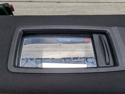 17-20 OEM BMW F90 G30 530 540 M550 M5 Interior Left Driver Sun Visor Shade Black