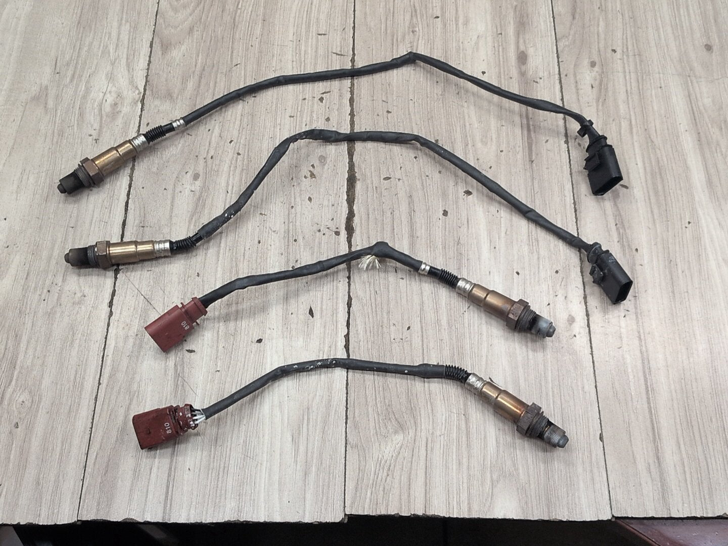 2011-2017 Audi RS5 8T Cat Catalytic Oxygen O2 Lambda Probe Sensors SET 07L906265 OEM