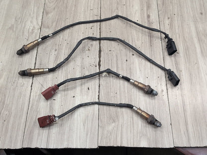 2011-2017 Audi RS5 8T Cat Catalytic Oxygen O2 Lambda Probe Sensors SET 07L906265 OEM