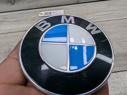 Genuine OEM BMW F39 F90 G20 G30 G80 M3 Bumper Hood Trunk Rear Round Emblem 74mm