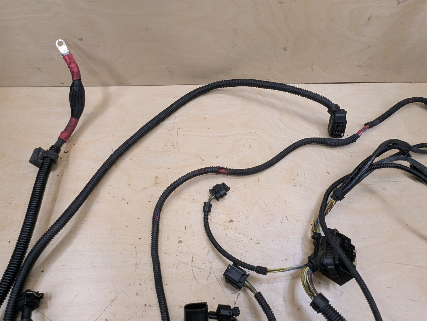 14-19 OEM BMW F15 F16 X5 X6 Engine N55 Wiring Wire Harness Module 1