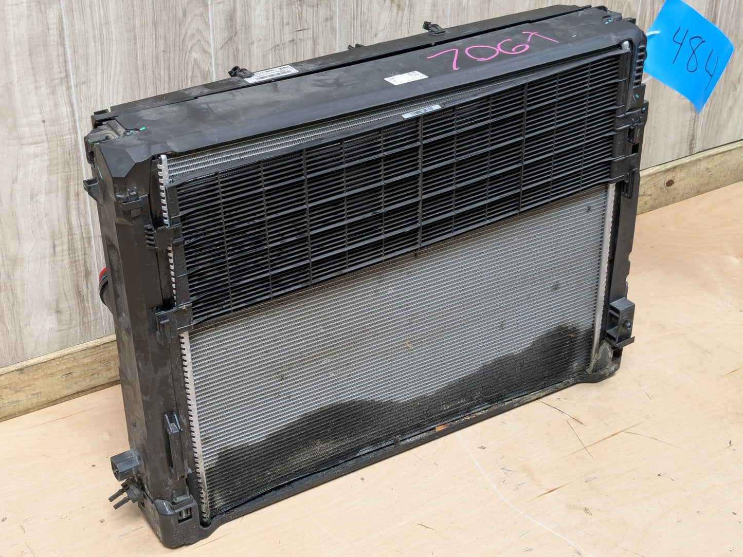 2023 - 2026 BMW M2 G87 Radiator Cooling Condenser Fan Shroud Assembly SET 8095282 S58B30T0