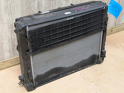 2023 - 2026 BMW M2 G87 Radiator Cooling Condenser Fan Shroud Assembly SET 8095282 S58B30T0