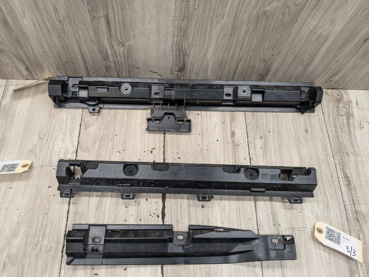 2022-2026 BMW 430i G26 Left Driver Side Rocker Panel Brackets SET 8737091 OEM