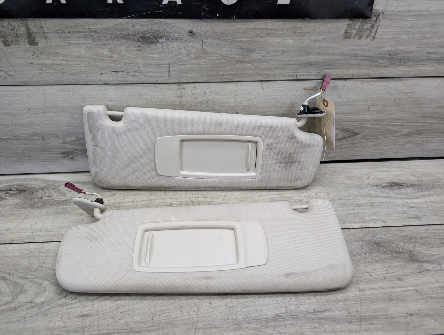16-22 OEM BMW G11 G12 740 750 M760 B7 Right Passenger Interior Sun Visor Beige