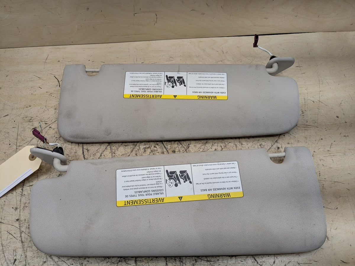2016-2019 BMW 740Li G12 Front Left Right Sun Visor SET 7394874 OEM