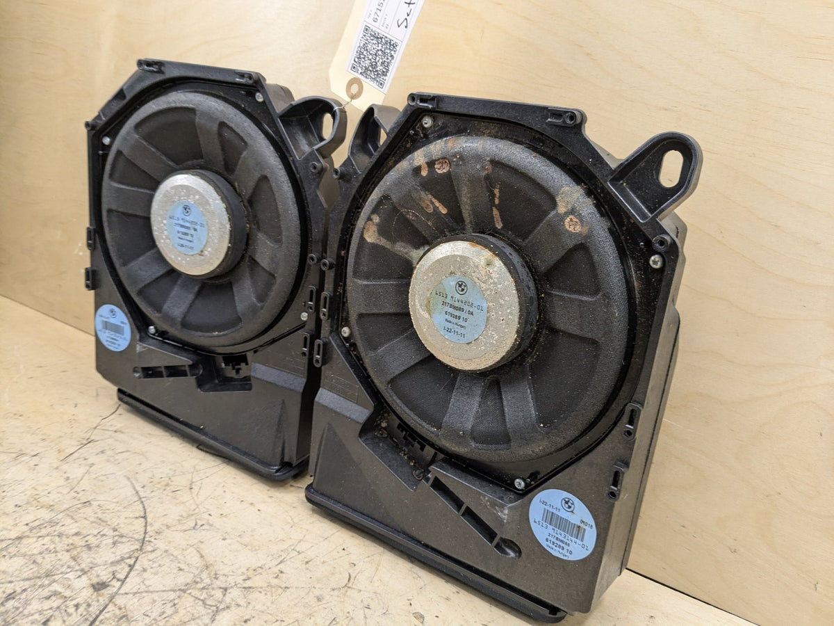 06-13 OEM BMW E82 E90 E92 E93 HiFi Bass Audio Speaker Sub Subwoofers SET