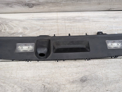 16-19 OEM BMW G12 740 750 Trunk Lid Grip Handle License Plate Light