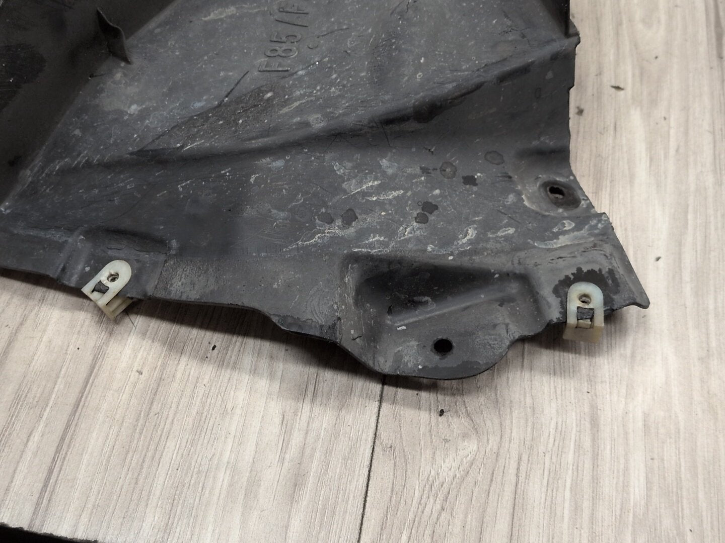 2015 - 2019 BMW X6 F86 Front Left Driver Bumper Mud Flap 8056383 S63B44T2
