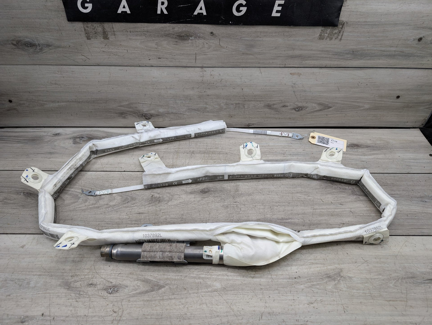 16-22 OEM BMW G12 740 750 M760 Left Driver Top Roof Head Air Bag Airbag Curtain