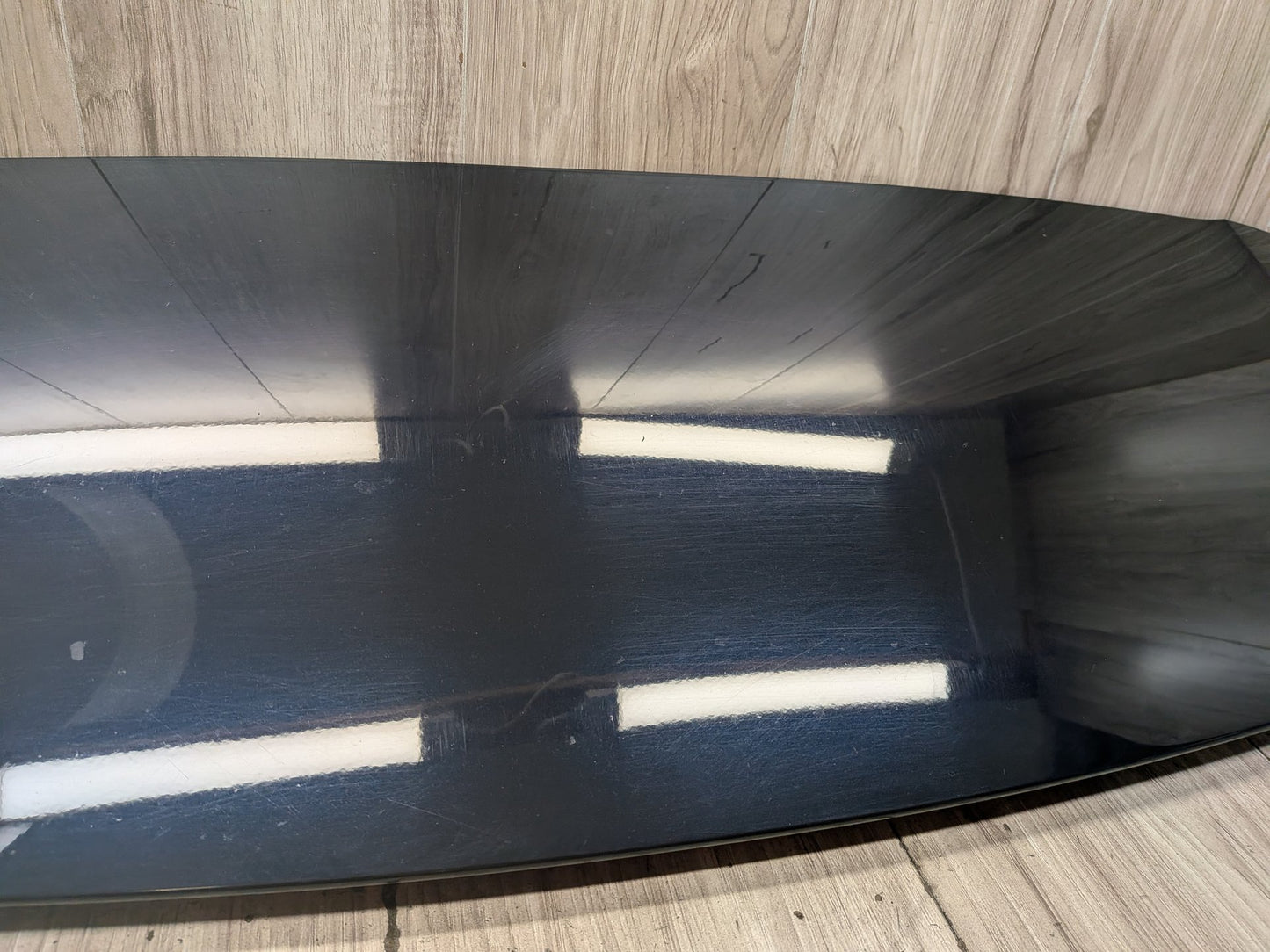 14-18 OEM BMW F15 X5 Rear Door Liftagte Spoiler Wing Molding Brake Light Panel