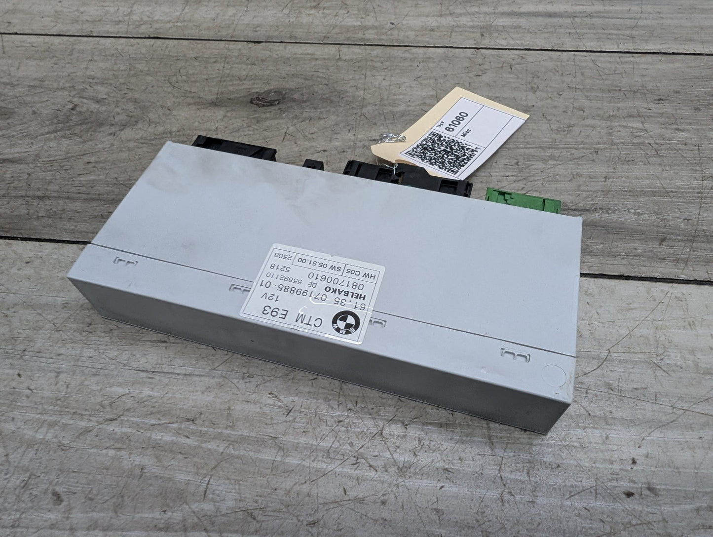 07-13 OEM BMW E93 328 335 M3 Convertible CTM Roof Folding Top Module Unit