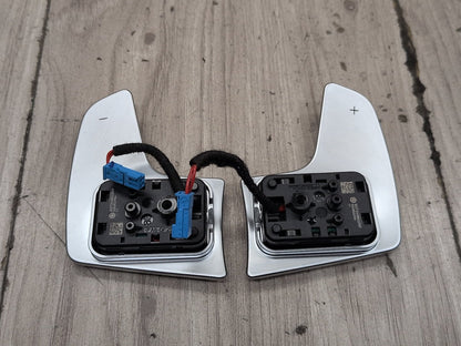 OEM BMW F44 G01 G05 G12 G20 G26 G30 Left Right Steering Wheel Paddle Shifter SET