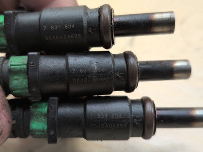 2007-2013 BMW E93 328i N51B30M0 Engine Motor Injector SET 7531634