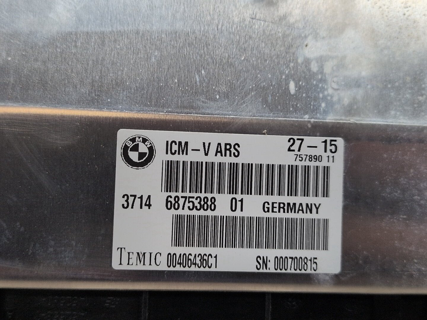 2015-2018 BMW X5 F85 Suspension Module 6875388