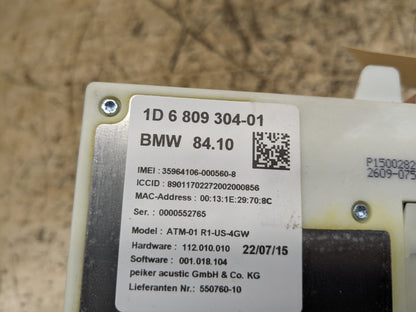OEM BMW F15 F30 F36 F44 F48 G01 G05 G12 G20 G30 Telematics Control Unit Module