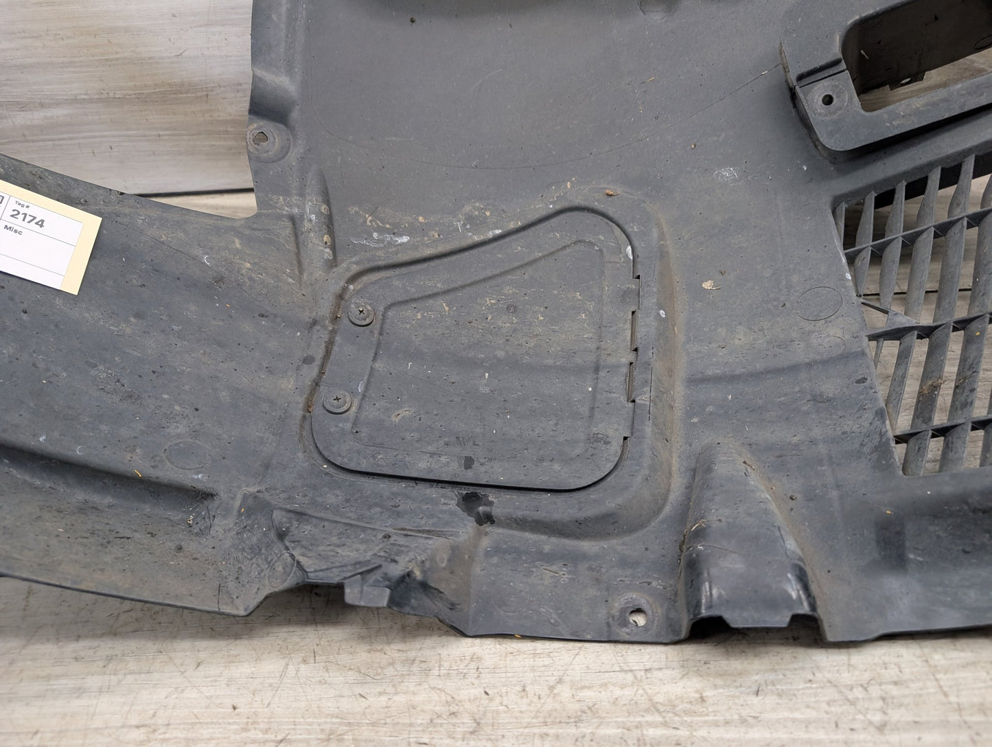 11-16 OEM BMW F10 528 535 550 Front Left Driver Fender Liner Wheel Splash Shield