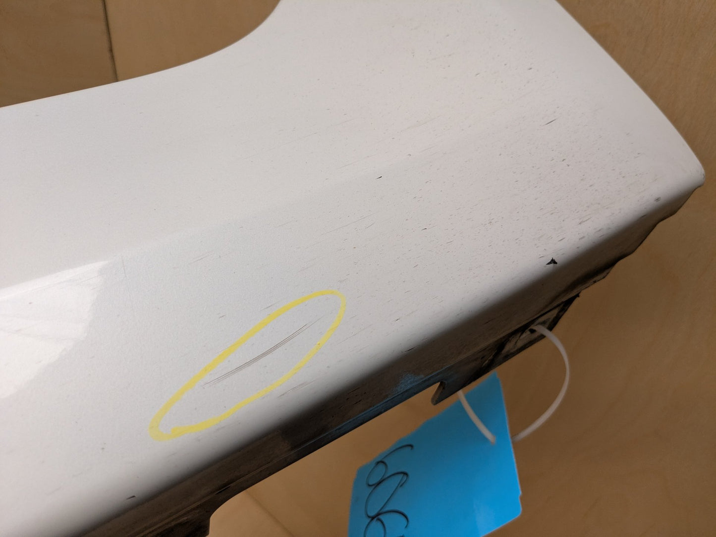 17-23 OEM BMW G30 530 540 Left Driver Side Skirt Rocker Panel White A96