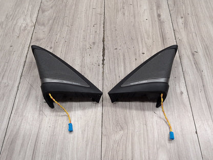 2017-2023 BMW M550i xDrive G30 Front Left Right Door Triangle Corner Speaker SET