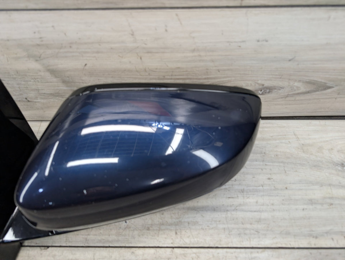 17-23 OEM BMW G30 530 540 M550 Left Driver Side Mirror Blind Spot SHADOW GLOSS