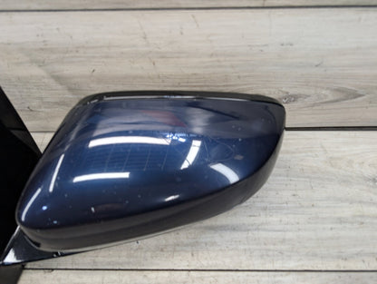 17-23 OEM BMW G30 530 540 M550 Left Driver Side Mirror Blind Spot SHADOW GLOSS