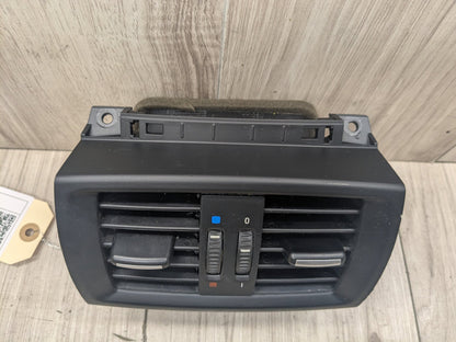 11-18 OEM BMW F25 F26 X3 X4 Rear Center Console AC Air Vent Grille Black