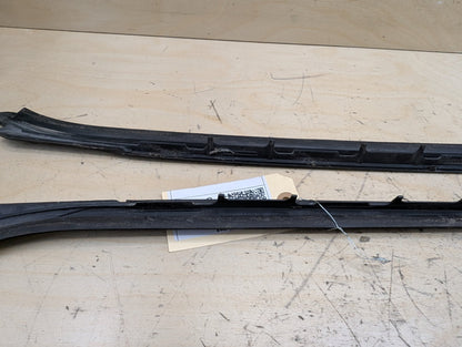 2012-2018 BMW 320i F30 Front Left Right Side Windshield Drip Trim Molding SET 7258187