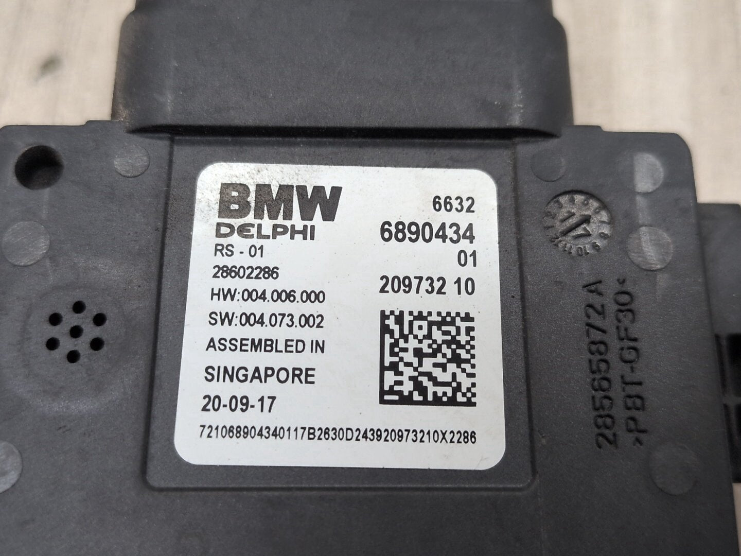 16-20 OEM BMW G30 G32 G11 G12 F90 M5 Lane Change Warning Sensor Radar